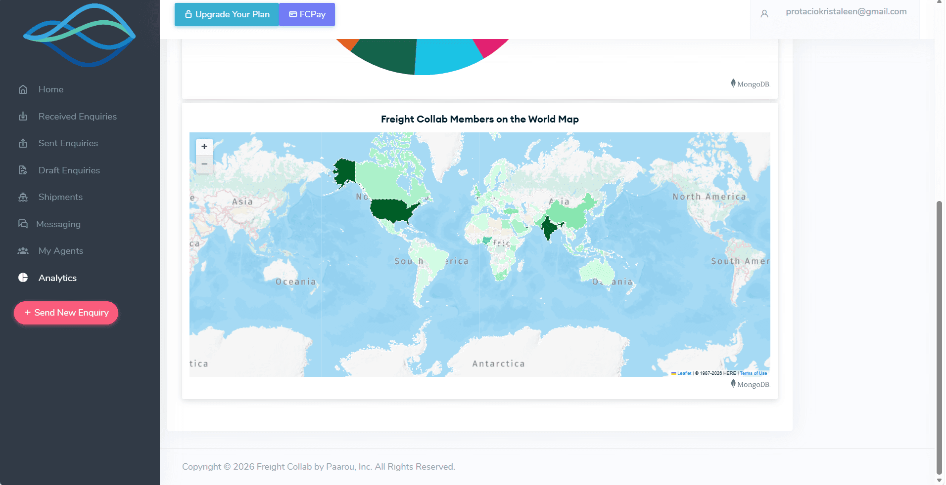 Freight Collab Network screenshot
